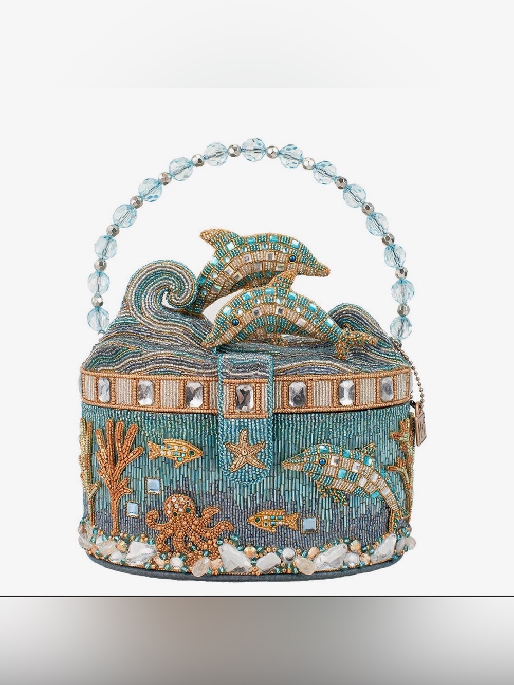 Crystal Dolphin Hard-Sided Marine Sea Life
Novelty Bag